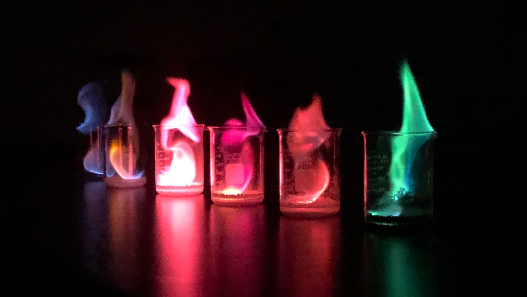 rainbow fire experiment