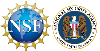 Logos of the NSF and NSA