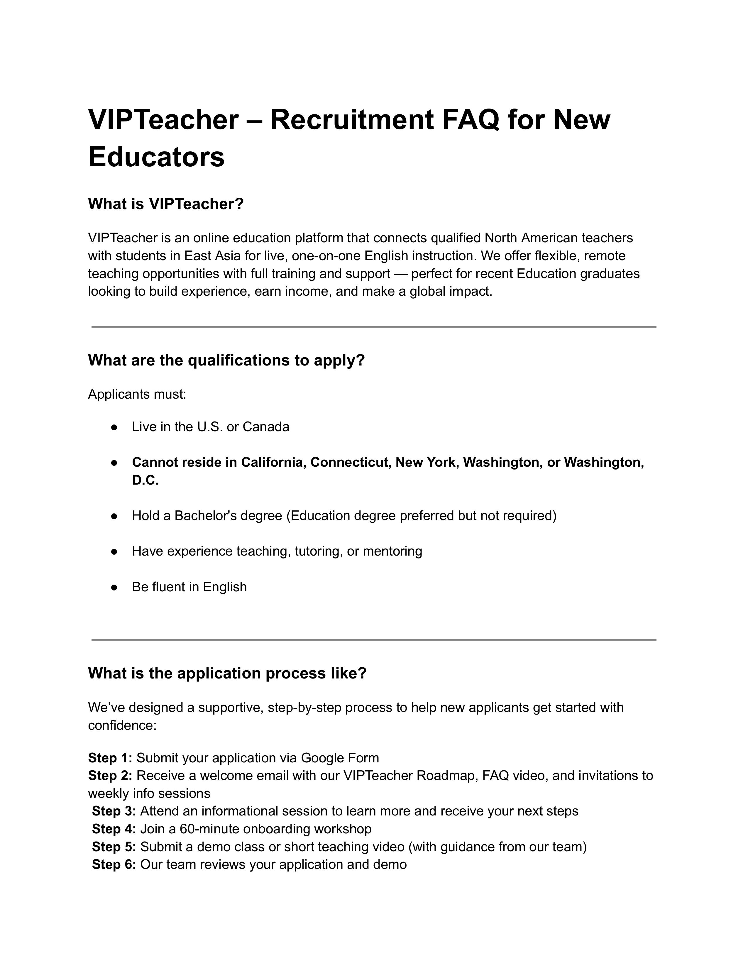 FAQ