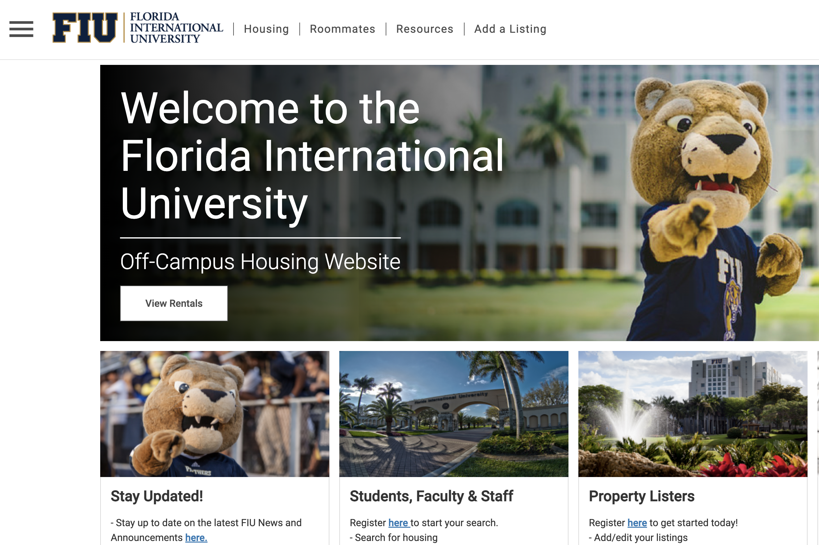 FIU employees and Roary
