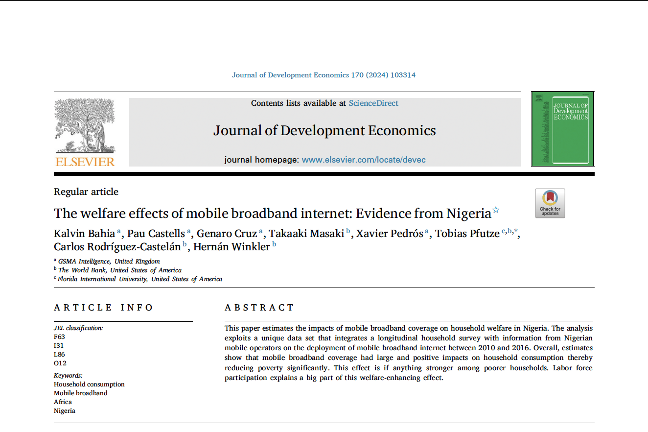 Screenshot of research paper on Ethiopia agriculture 